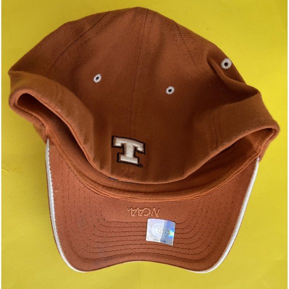 Texas‎ Longhorns Mens Small Cap NCAA Zephyr Embroidered Baseball Hat Brown Logo - Picture 6 of 6
